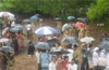 High tension line opposed